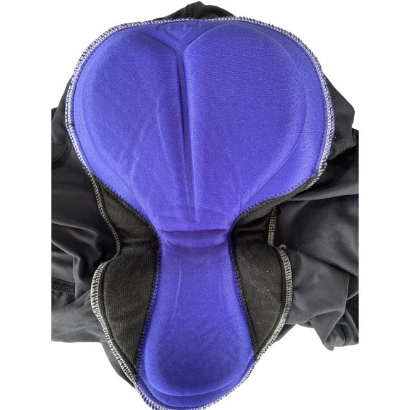 Descente Cycling Shorts Women's L Black/Pink Logo Thick Chamois Racing Riding - Picture 7 of 7